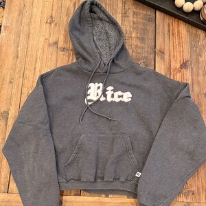 Russell Athletic Heather Gray Women's Rice University Hoodie